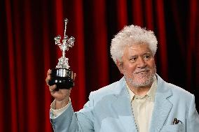 San Sebastian Film Festival - Pedro Almodovar Awarded