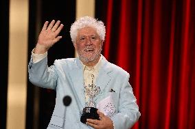 San Sebastian Film Festival - Pedro Almodovar Awarded