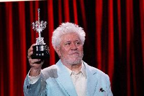 San Sebastian Film Festival - Pedro Almodovar Awarded