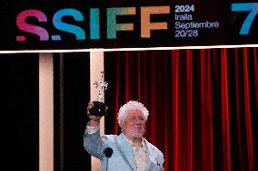 San Sebastian Film Festival - Pedro Almodovar Awarded