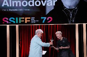 San Sebastian Film Festival - Pedro Almodovar Awarded