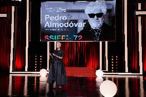 San Sebastian Film Festival - Pedro Almodovar Awarded