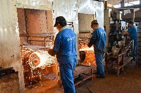 A Steel Ring Manufacturing Enterprise in Qingzhou