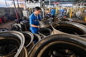 A Steel Ring Manufacturing Enterprise in Qingzhou