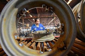 A Steel Ring Manufacturing Enterprise in Qingzhou