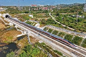 Weifang-Yantai High Speed Railway Running Test