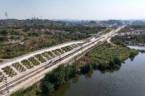 Weifang-Yantai High Speed Railway Running Test