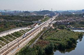 Weifang-Yantai High Speed Railway Running Test