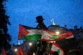 Lebanon Ceasefire Protest At 10 Downing Street, London – September 26, 2024