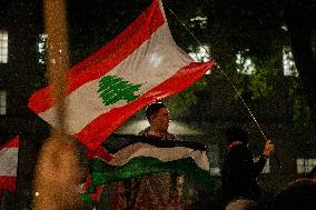 Lebanon Ceasefire Protest At 10 Downing Street, London – September 26, 2024