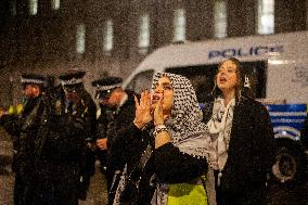 Lebanon Ceasefire Protest At 10 Downing Street, London – September 26, 2024