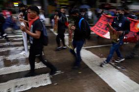 Mothers And Fathers Of The 43 Ayotzinapa Students March 10 Years After Their Disappearance