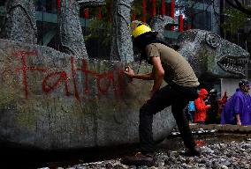 Mothers And Fathers Of The 43 Ayotzinapa Students March 10 Years After Their Disappearance