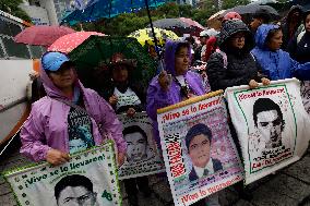 Mothers And Fathers Of The 43 Ayotzinapa Students March 10 Years After Their Disappearance