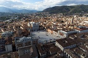 L'Aquila Cathedral Reconstruction