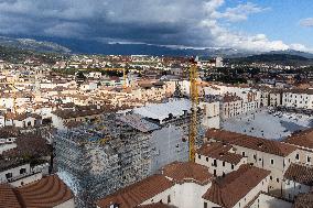 L'Aquila Cathedral Reconstruction