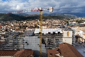 L'Aquila Cathedral Reconstruction