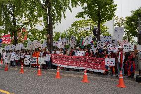 Protest Against The Massacre Of The Jumma Minority In Bangladesh