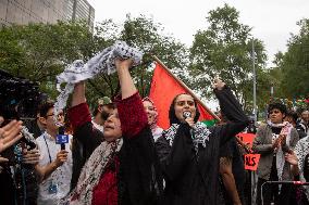 Pro-Palestinian Protest Over Netanyahu's Visit To United Nations - September 26, 2024