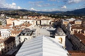 L'Aquila Cathedral Reconstruction