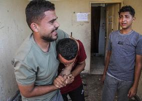 Israeli Strike On School Kills 15 - Gaza