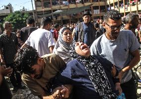 Israeli Strike On School Kills 15 - Gaza