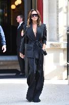 PFW - Victoria Beckham Leaves Her Hotel