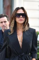 PFW - Victoria Beckham Leaves Her Hotel