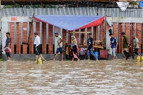 Rain Hampers Daily Life - Dhaka