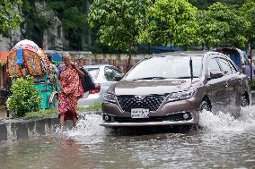 Rain Hampers Daily Life - Dhaka