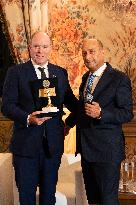 Prince Albert II Receives The Magna Grecia Award - Rome