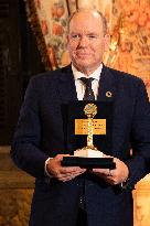 Prince Albert II Receives The Magna Grecia Award - Rome