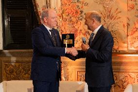 Prince Albert II Receives The Magna Grecia Award - Rome