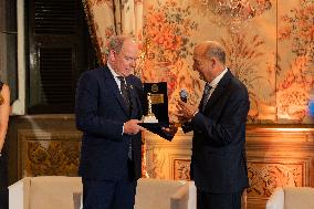 Prince Albert II Receives The Magna Grecia Award - Rome