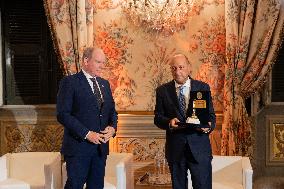 Prince Albert II Receives The Magna Grecia Award - Rome