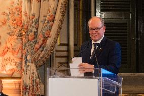 Prince Albert II Receives The Magna Grecia Award - Rome