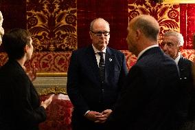 Prince Albert II Receives The Magna Grecia Award - Rome