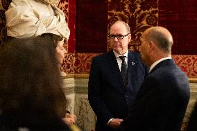 Prince Albert II Receives The Magna Grecia Award - Rome