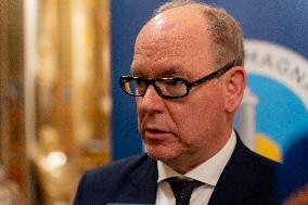 Prince Albert II Receives The Magna Grecia Award - Rome