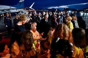 Royals Welcome Pope Francis - Brussels