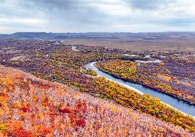 Erguna Wetland Scenery in Hulunbuir