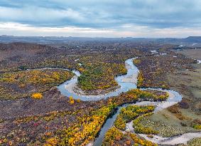 Erguna Wetland Scenery in Hulunbuir