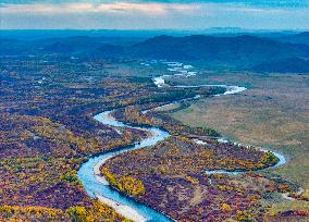 Erguna Wetland Scenery in Hulunbuir