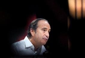 Xavier Niel Appears On RMC/BFMTV - Paris