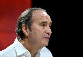 Xavier Niel Appears On RMC/BFMTV - Paris