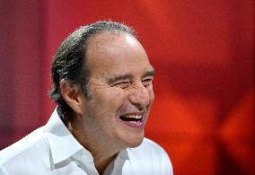 Xavier Niel Appears On RMC/BFMTV - Paris