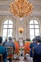 Pope Francis Meets Belgium's Civil Authorities - Laeken