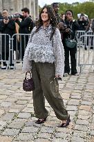 PFW Loewe Outside Arrivals