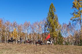 Police Patrol in Altay