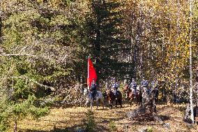 Police Patrol in Altay